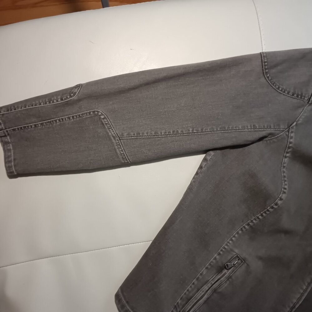 Lauren Ralph Lauren Denim Moto Jacket 18W NWT VTG - Picture 7 of 9